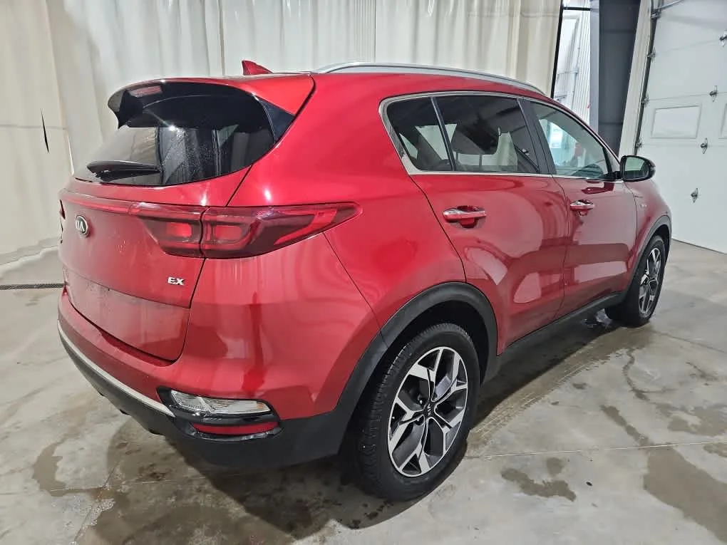 Used 2020 Hyper Red Kia EX image 6