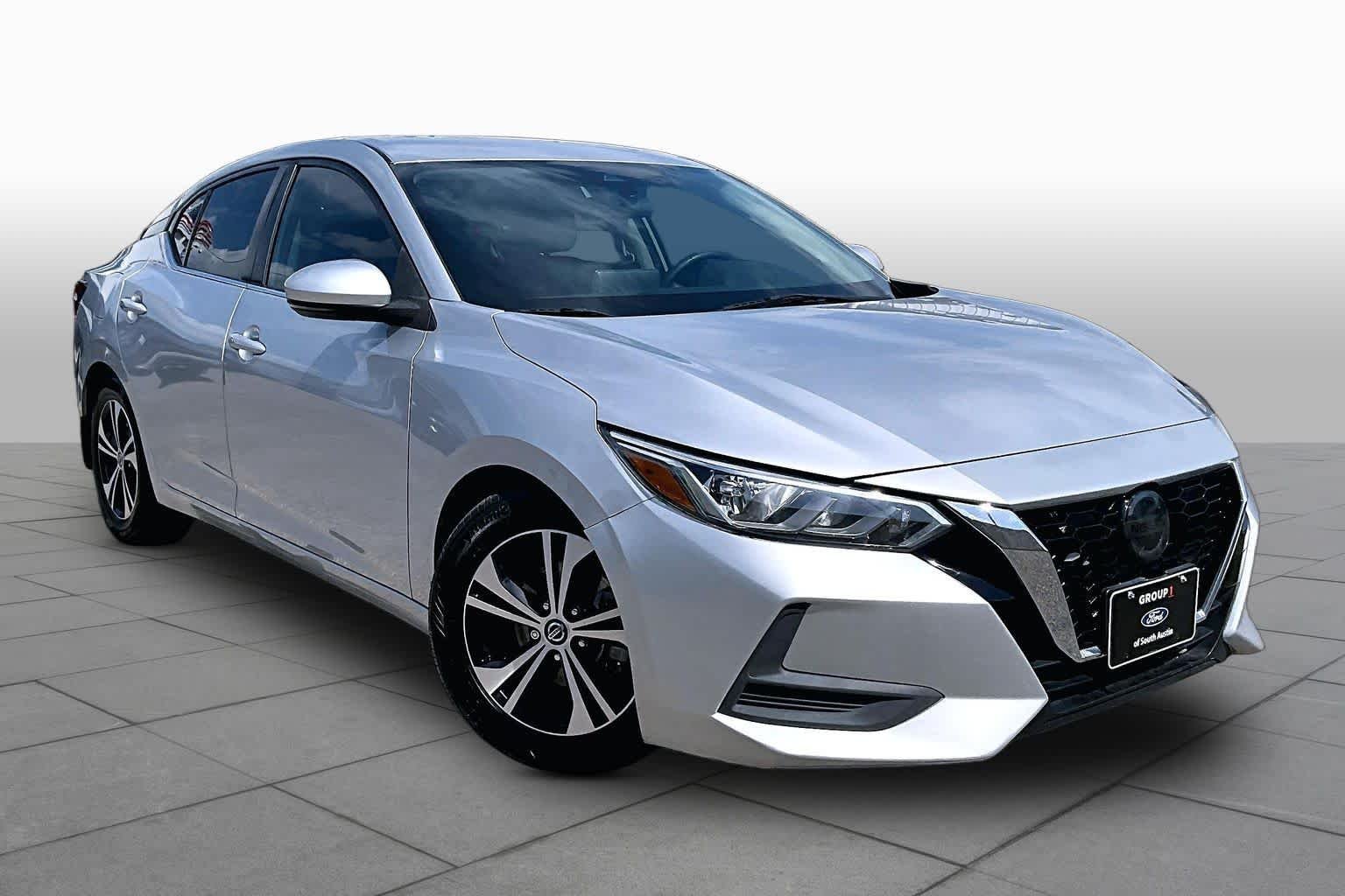 Used 2020 Brilliant Silver Metallic Nissan SV image 3