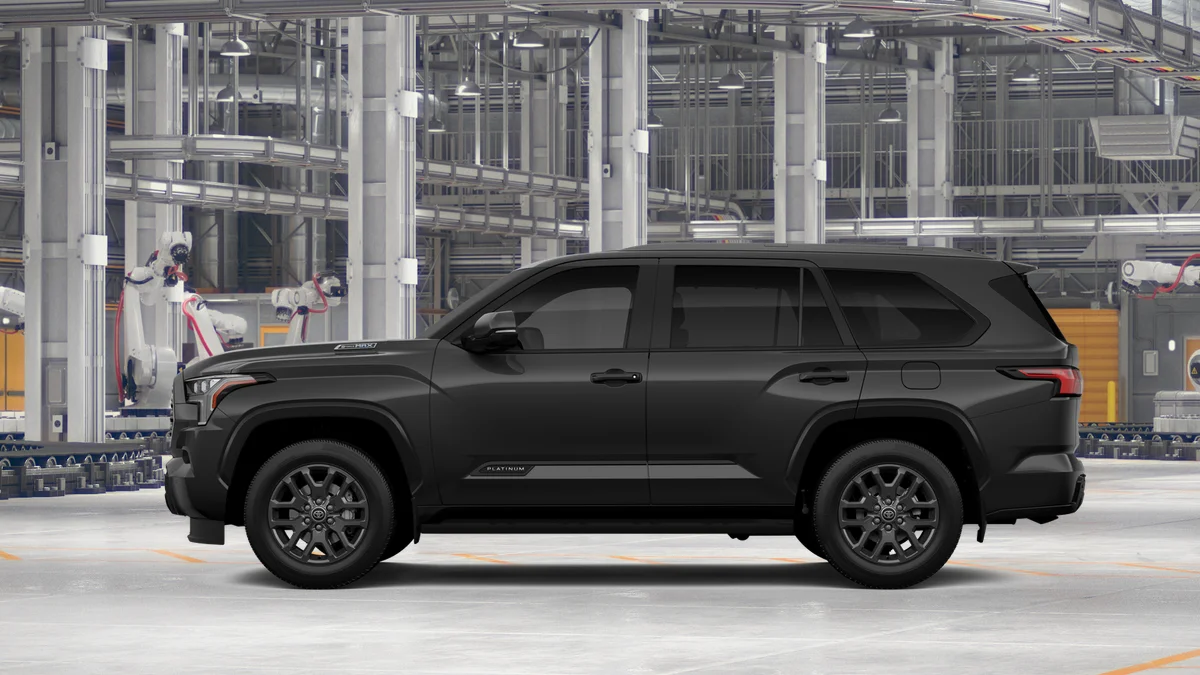 New 2026 Magnetic Gray Metallic Toyota Platinum image 4