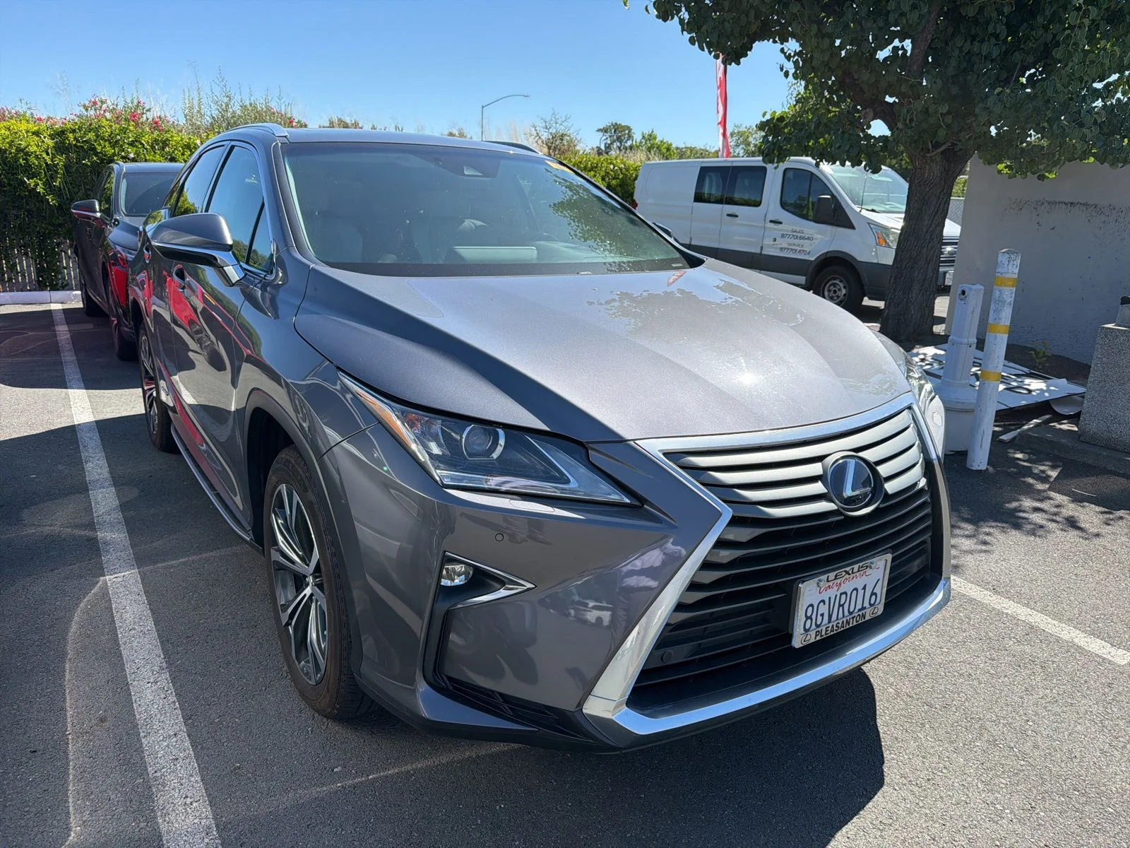 Used 2019 Nebula Gray Pearl Lexus 450h image 2