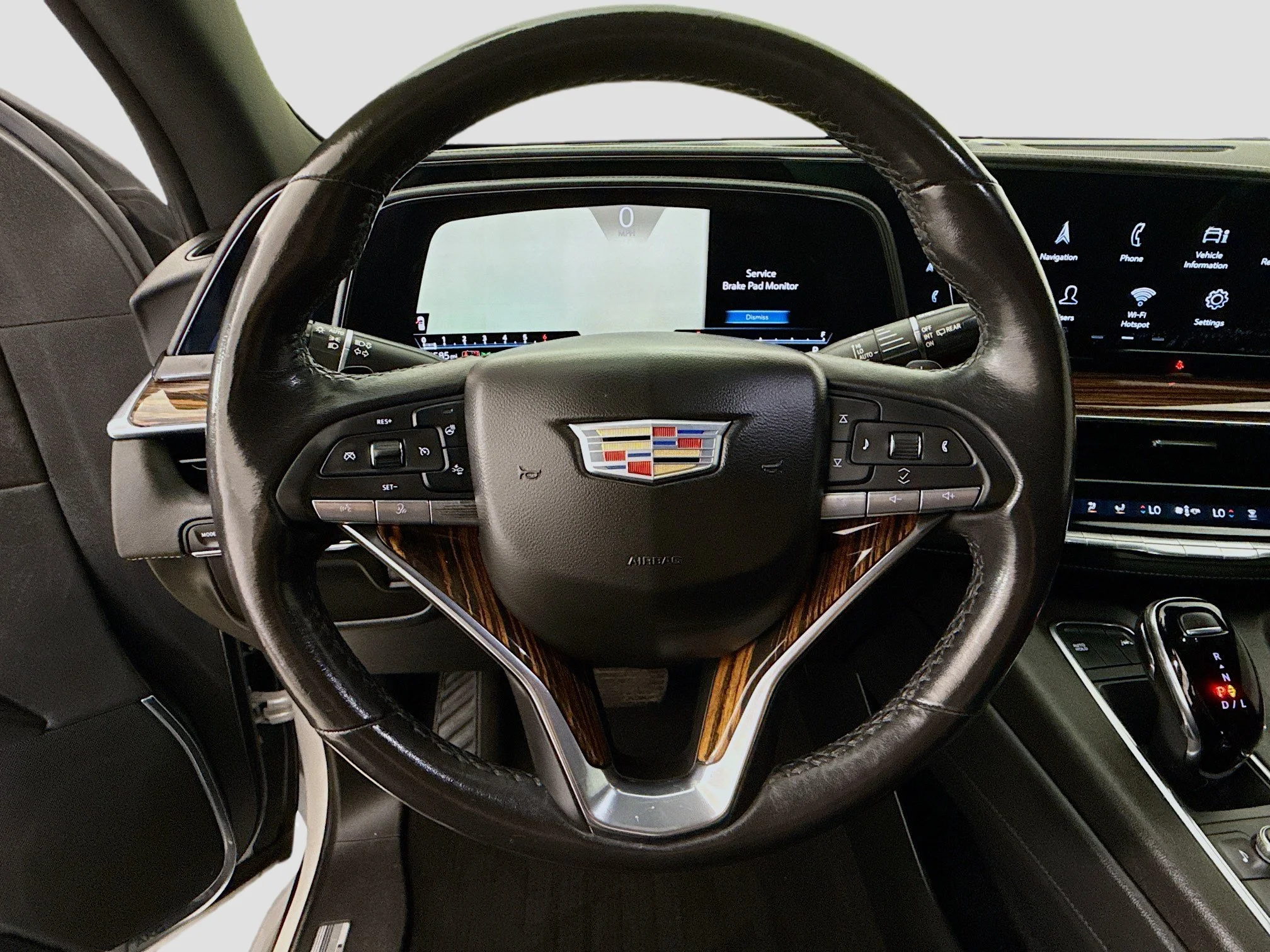 Used 2021 CRYSTAL WHITE TRICOAT Cadillac Premium Luxury image 13