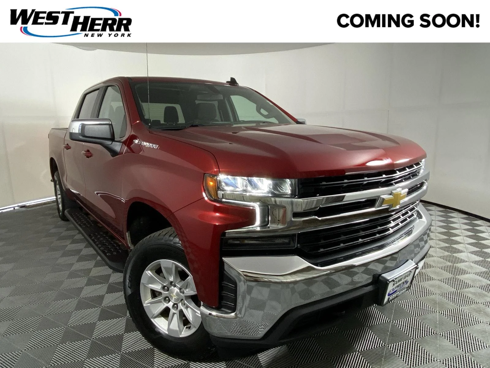 Used 2021 Cherry Red Tintcoat Chevrolet LT image 1