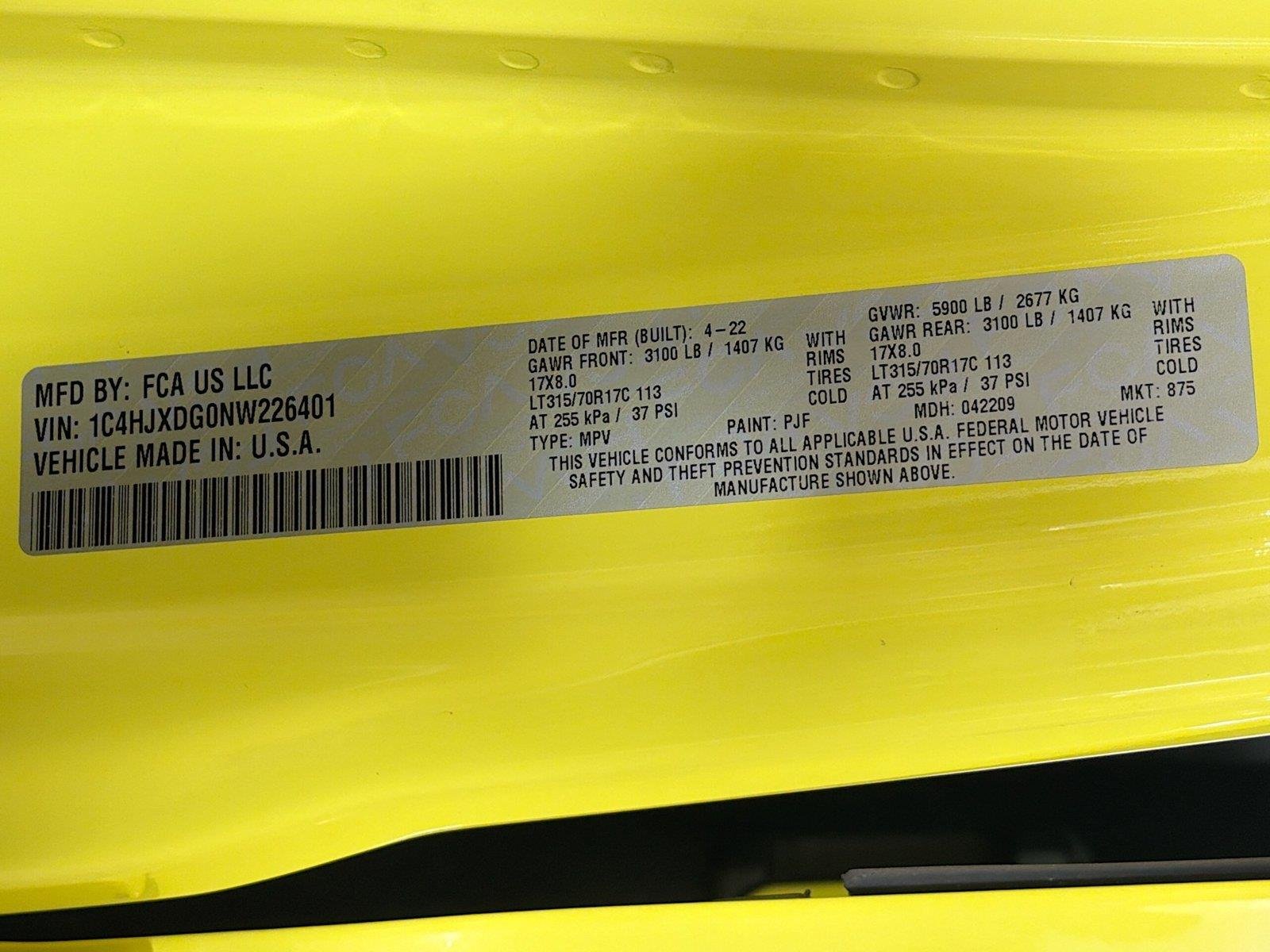 Used 2022  Jeep Unlimited High Tide image 40