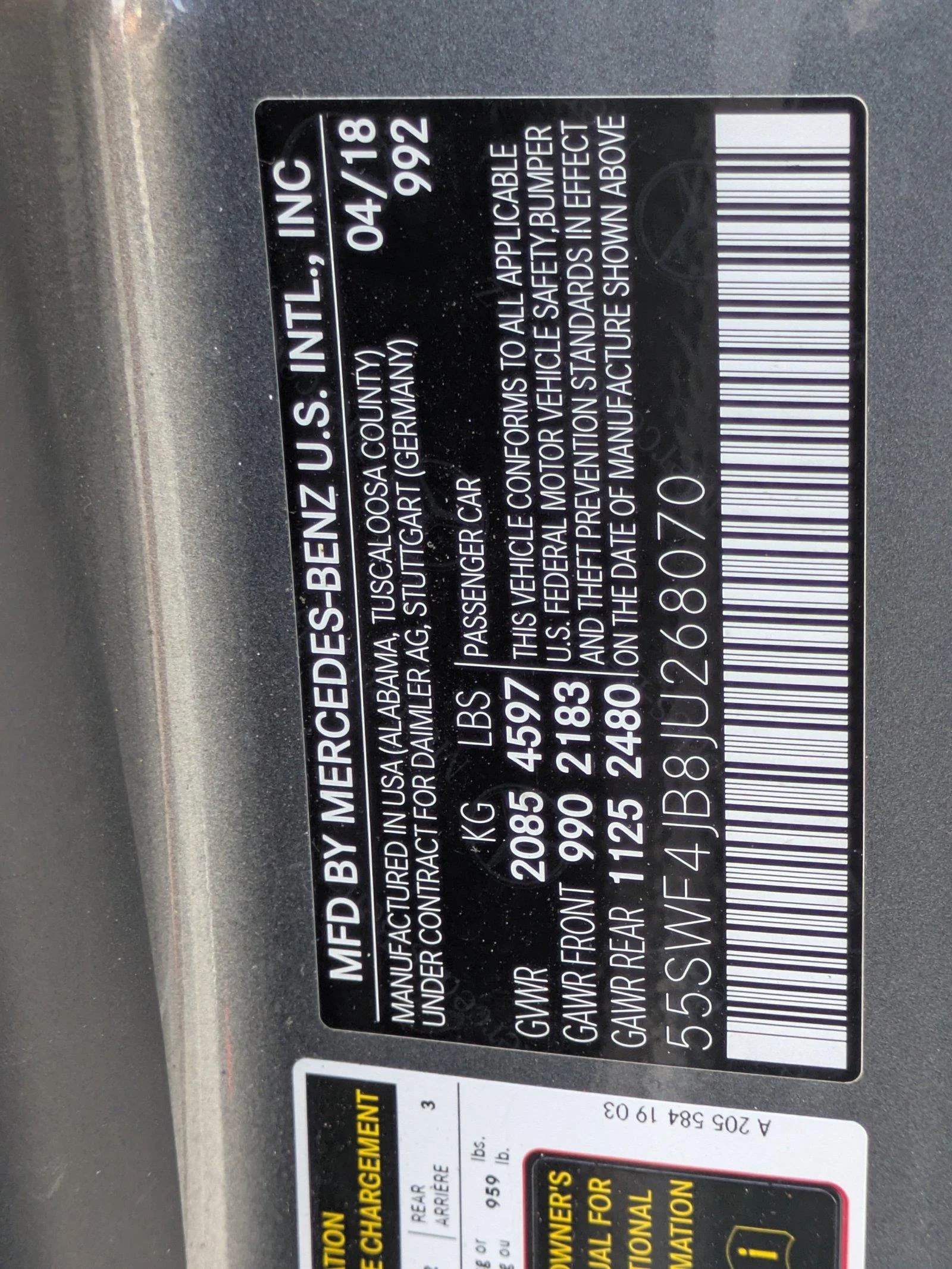 Used 2018 Gray Mercedes-Benz C 300 image 20