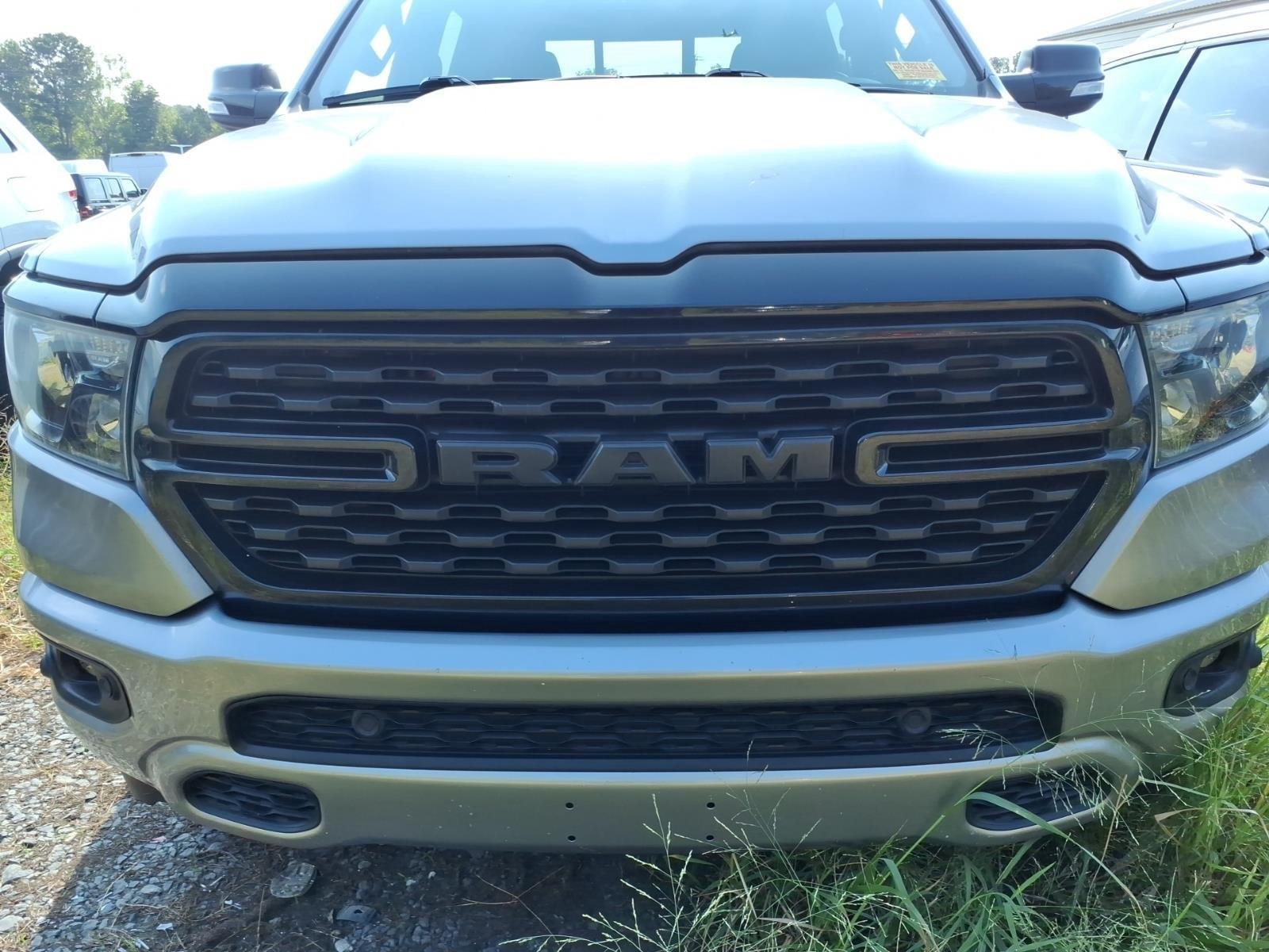 Used 2022 Billet Silver Metallic Clearcoat Ram Big Horn image 4