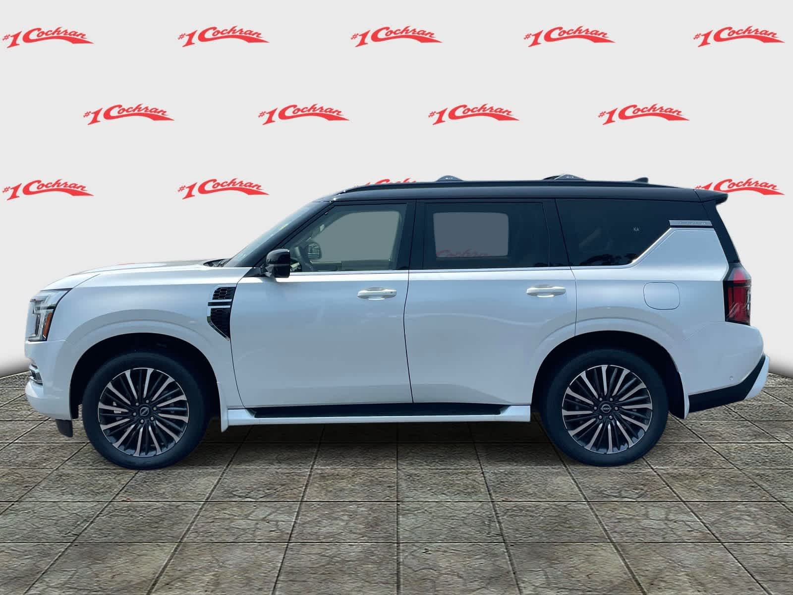 New 2026 Everest White Pearl Tricoat/Super Black Nissan Platinum Reserve image 10