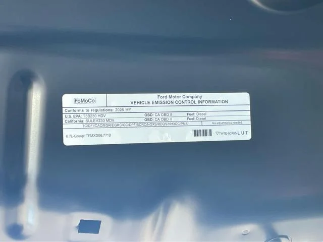 New 2026 Agate Black Metallic Ford F-250® XL image 52