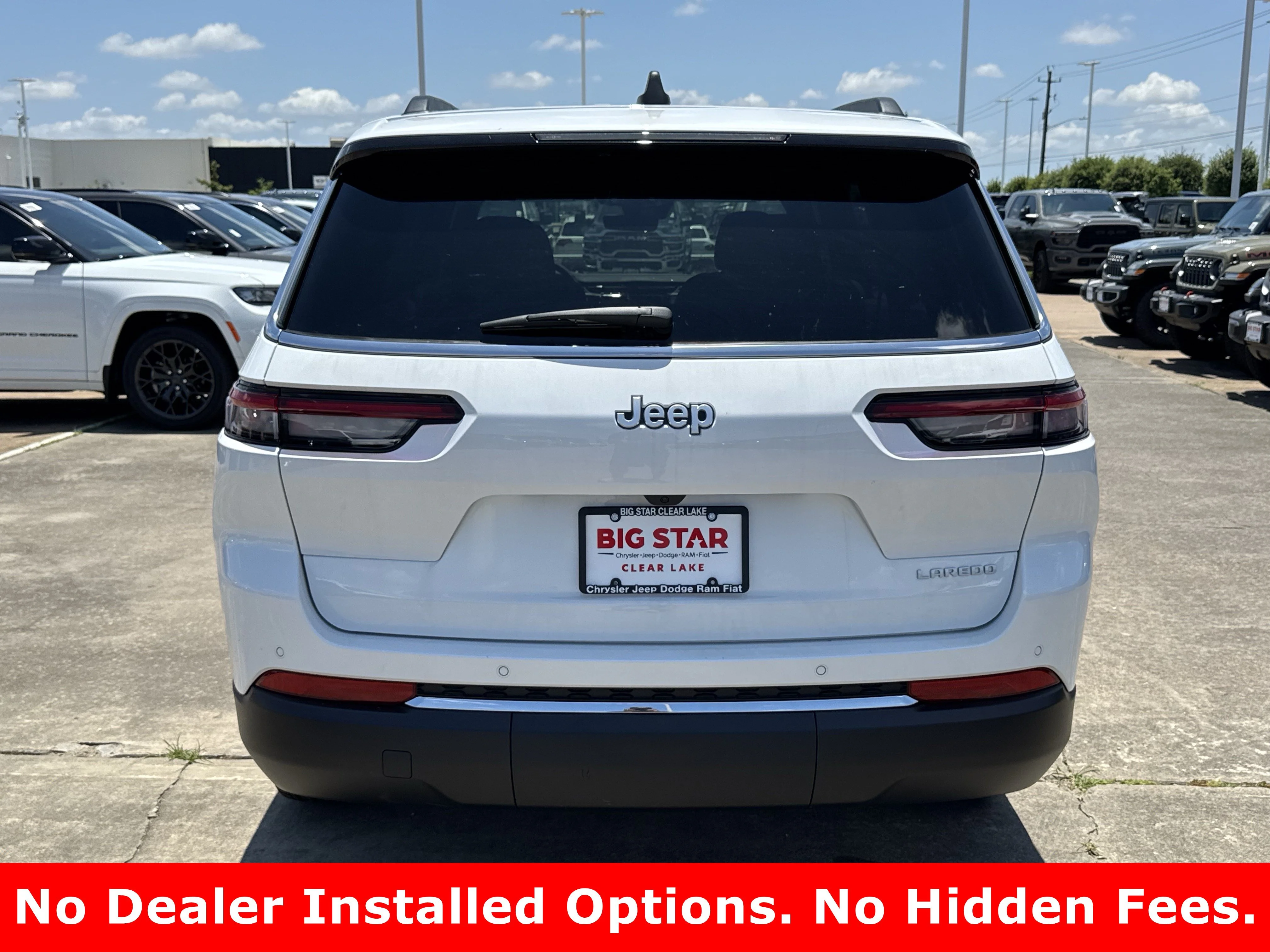 New 2026 Bright White Clearcoat Jeep Laredo X image 8