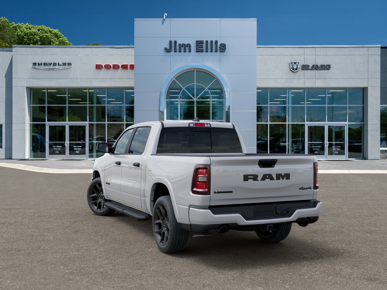 New 2026 Ivory White Tri-Coat Pearl-Coat Exterior Paint RAM LARAMIE image 3