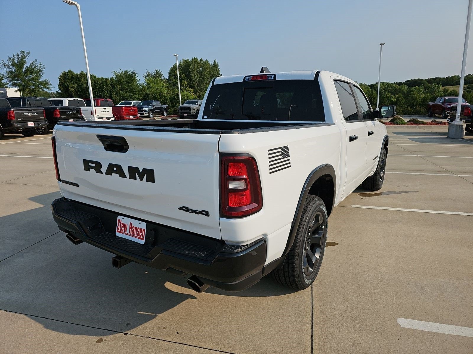 New 2026 Bright White Clearcoat Ram Big Horn image 5