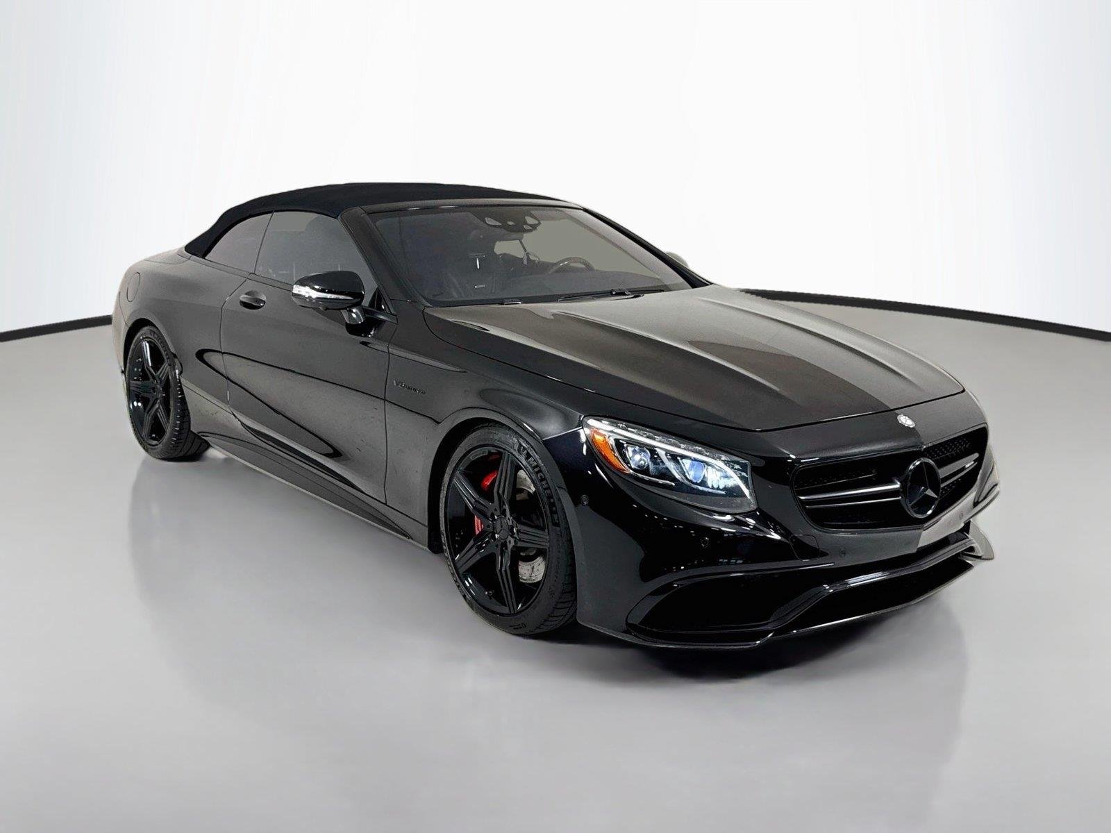 Used 2017 Obsidian Black Metallic Mercedes-Benz AMG® S 63 Conv | $187k MSRP | Designo Leather | Warmth & Comfort image 44