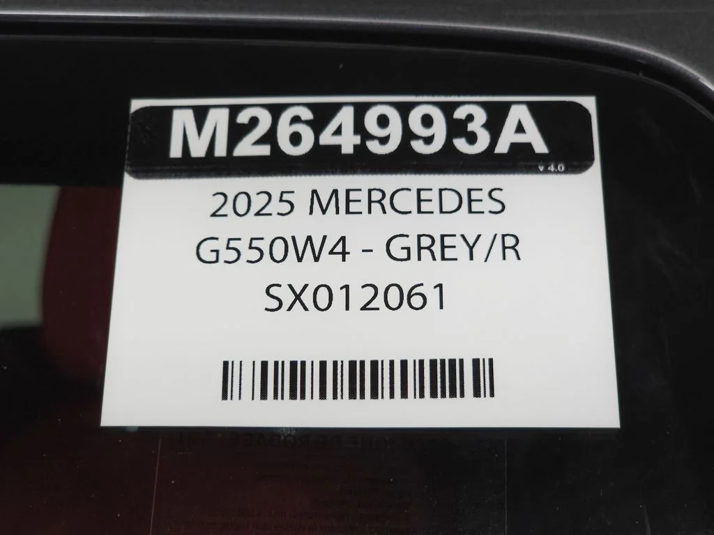 Certified Used 2025 MANUFAKTUR Graphite Metallic Mercedes-Benz G 550 image 37