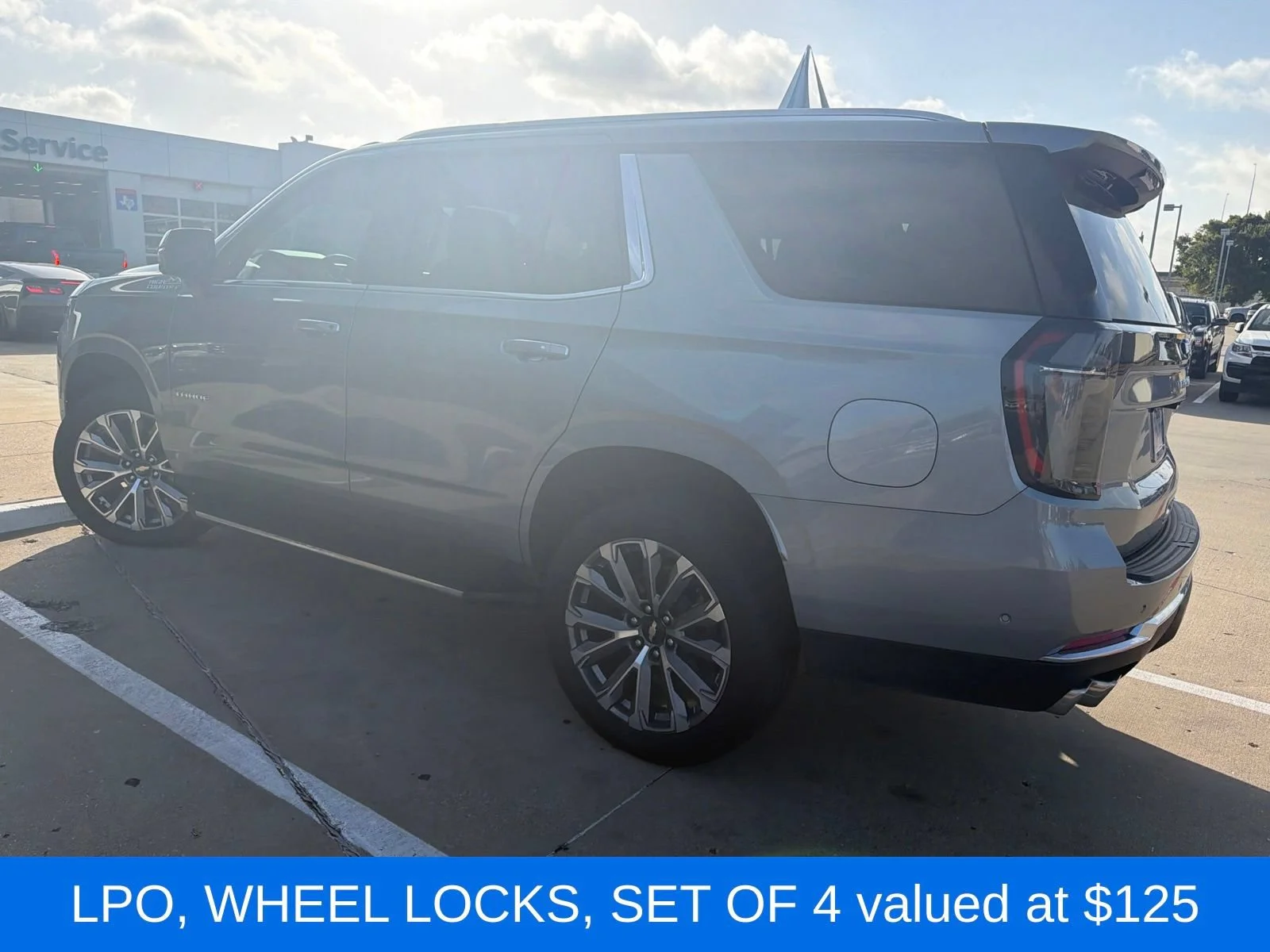 Used 2025 Sterling Gray Metallic Chevrolet High Country image 4