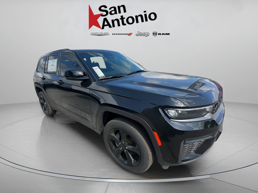 New 2026 Diamond Black Crystal Pearlcoat Jeep Limited image 1