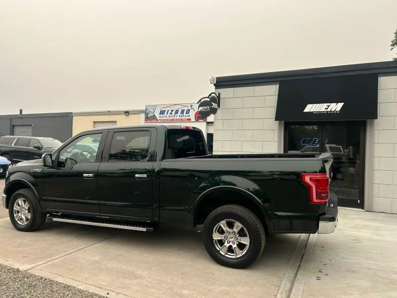 Used 2016 Green Ford Lariat Pickup 4D 6 1/2 ft image 6