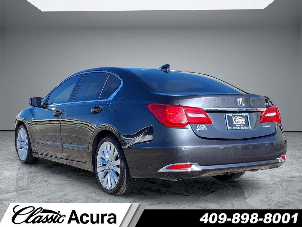 Used 2014 Gilded Pewter Metallic Acura 4dr Sdn Advance Pkg image 5