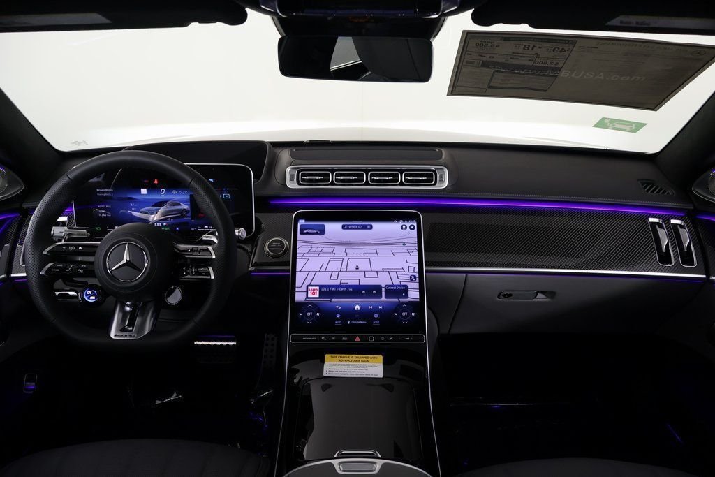 New 2026 MANUFAKTUR Silicon Grey Mercedes-Benz AMG® S 63 E 4MATIC® Sedan image 3
