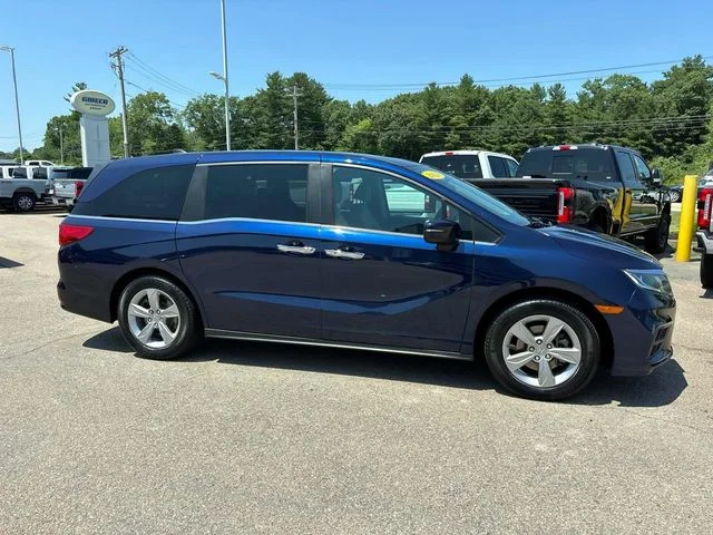 Certified Used 2020 Blue Honda EX-L image 2
