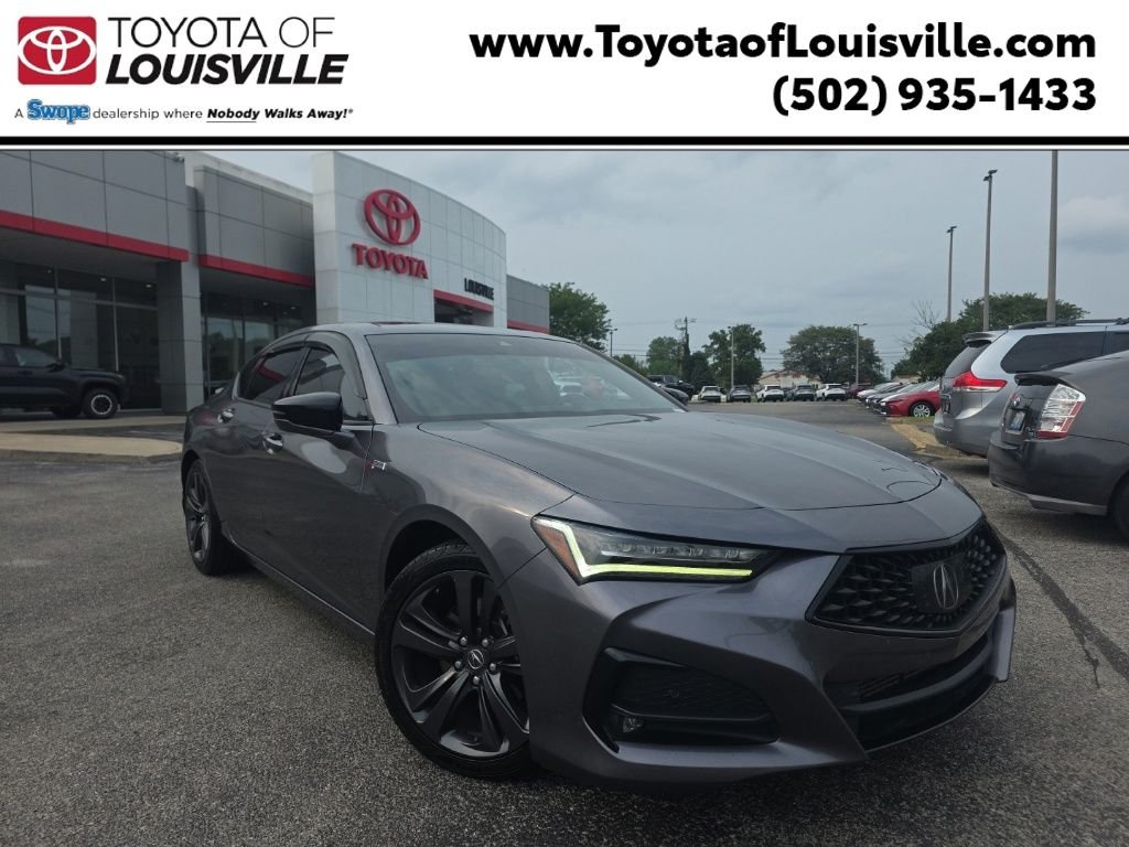 Used 2021 Gray Acura A-Spec Package image 1