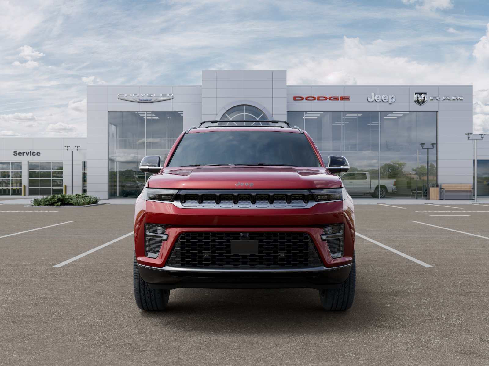 New 2026 Velvet Red Pearl-Coat Exterior Paint Jeep  image 39