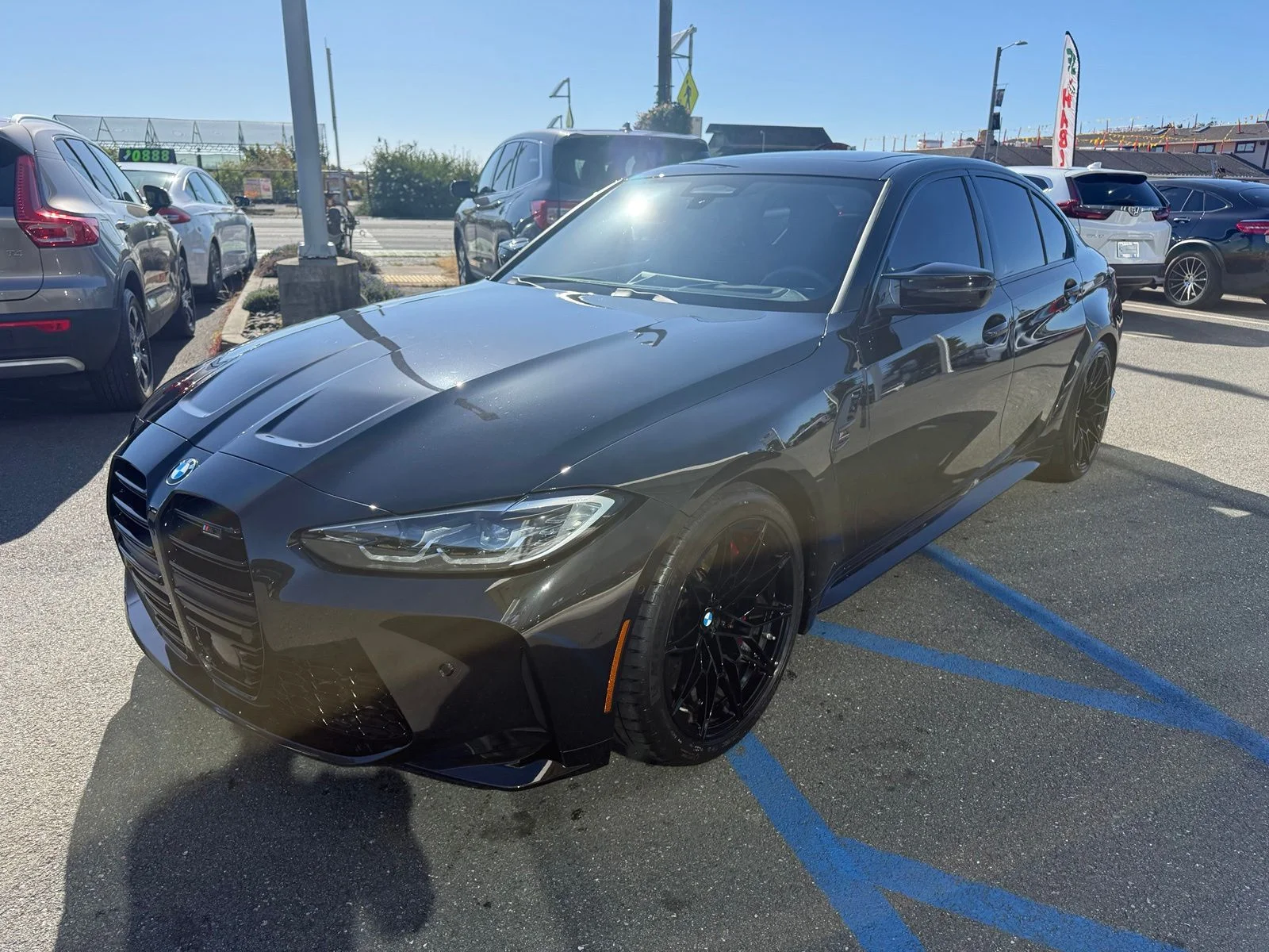 Used 2024 Black BMW Competition image 4