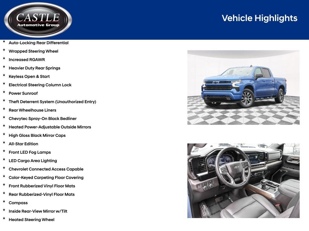 Used 2023 Blue Chevrolet RST image 16