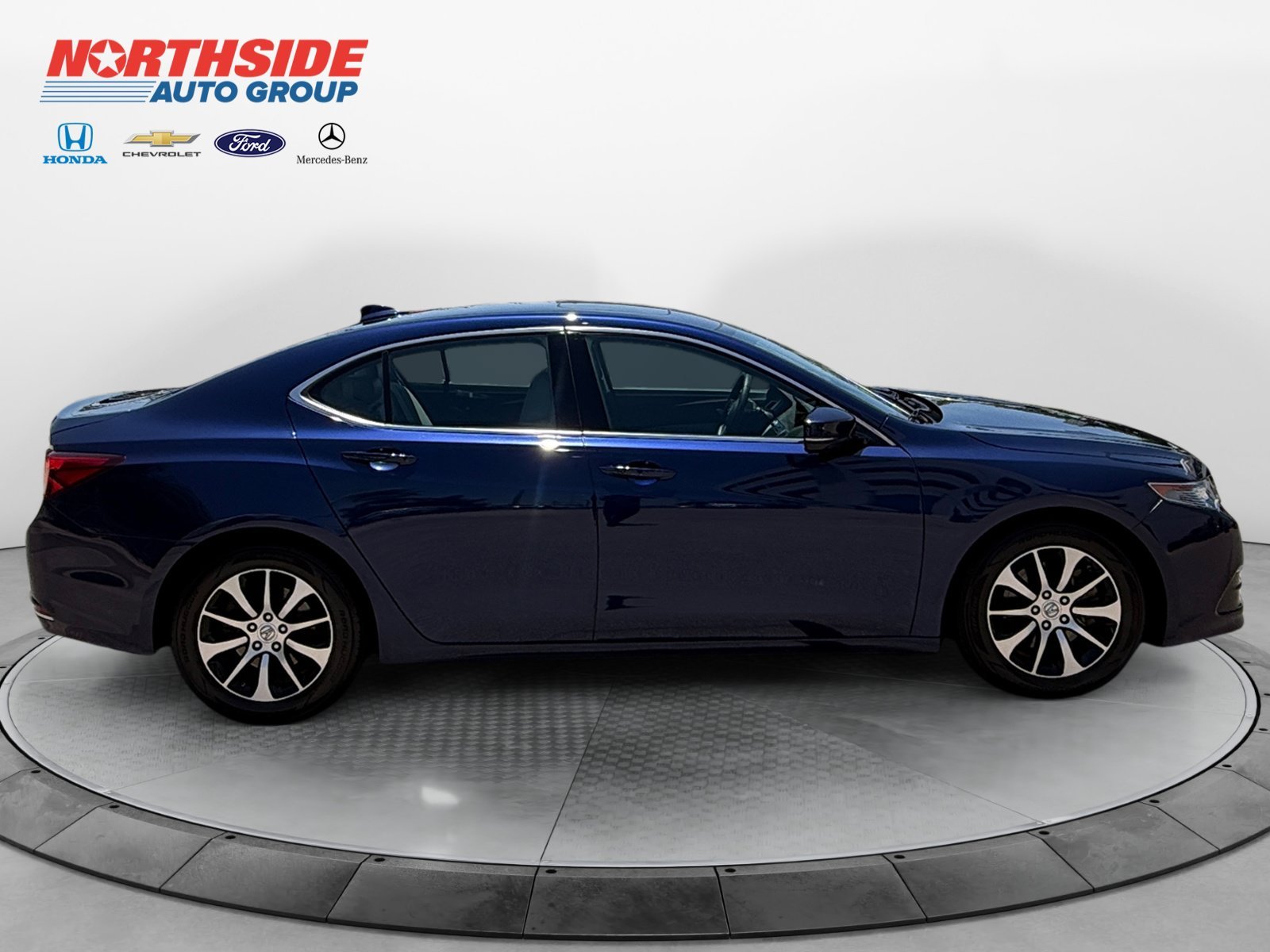 Used 2015 Blue Acura Tech image 8