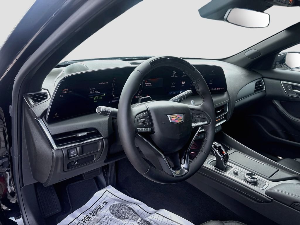 Used 2025 Black Cadillac Premium Luxury image 9
