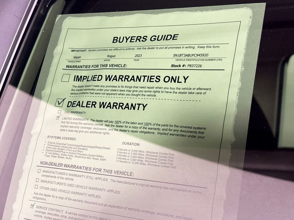 Used 2023 Glacier White Nissan S image 23