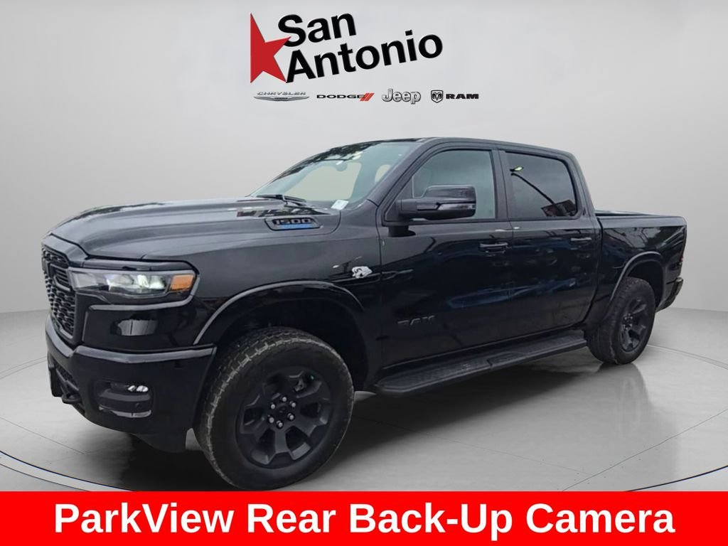 New 2026 Diamond Black Crystal Pearl-Coat Exterior Paint RAM Big Horn/Lone Star image 9