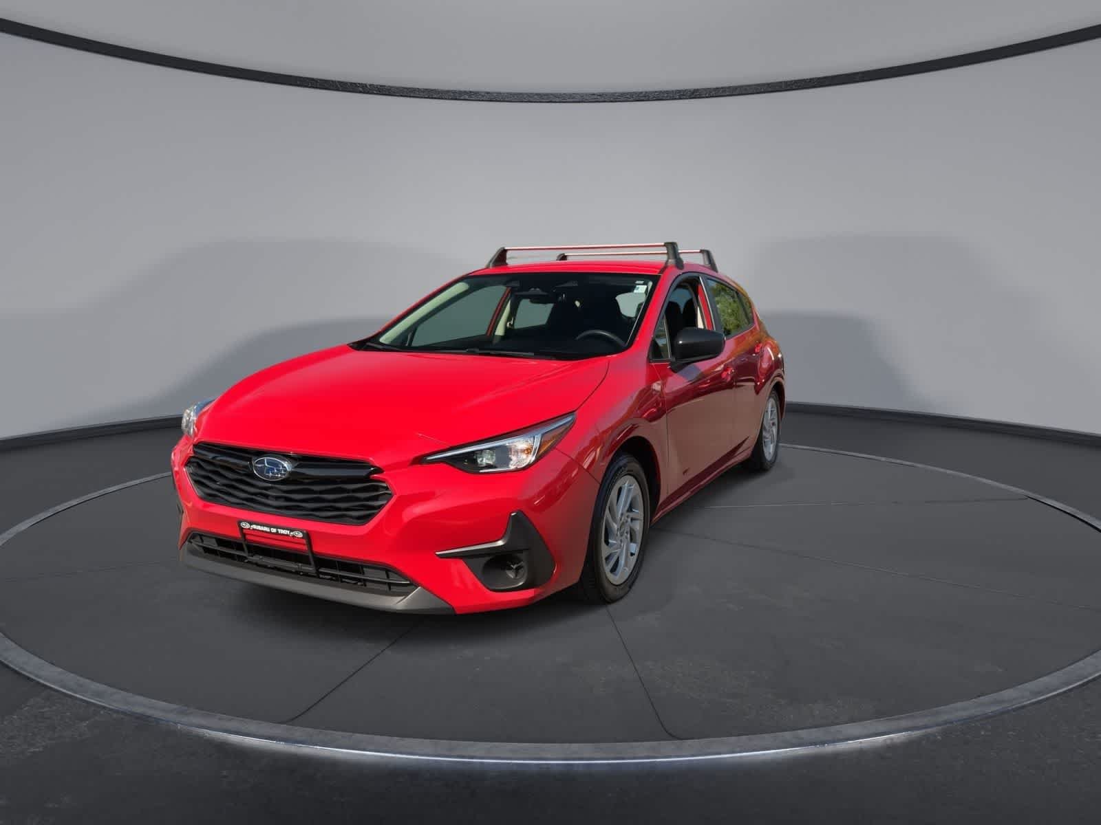 Certified Used 2024 Pure Red Subaru BASE image 4