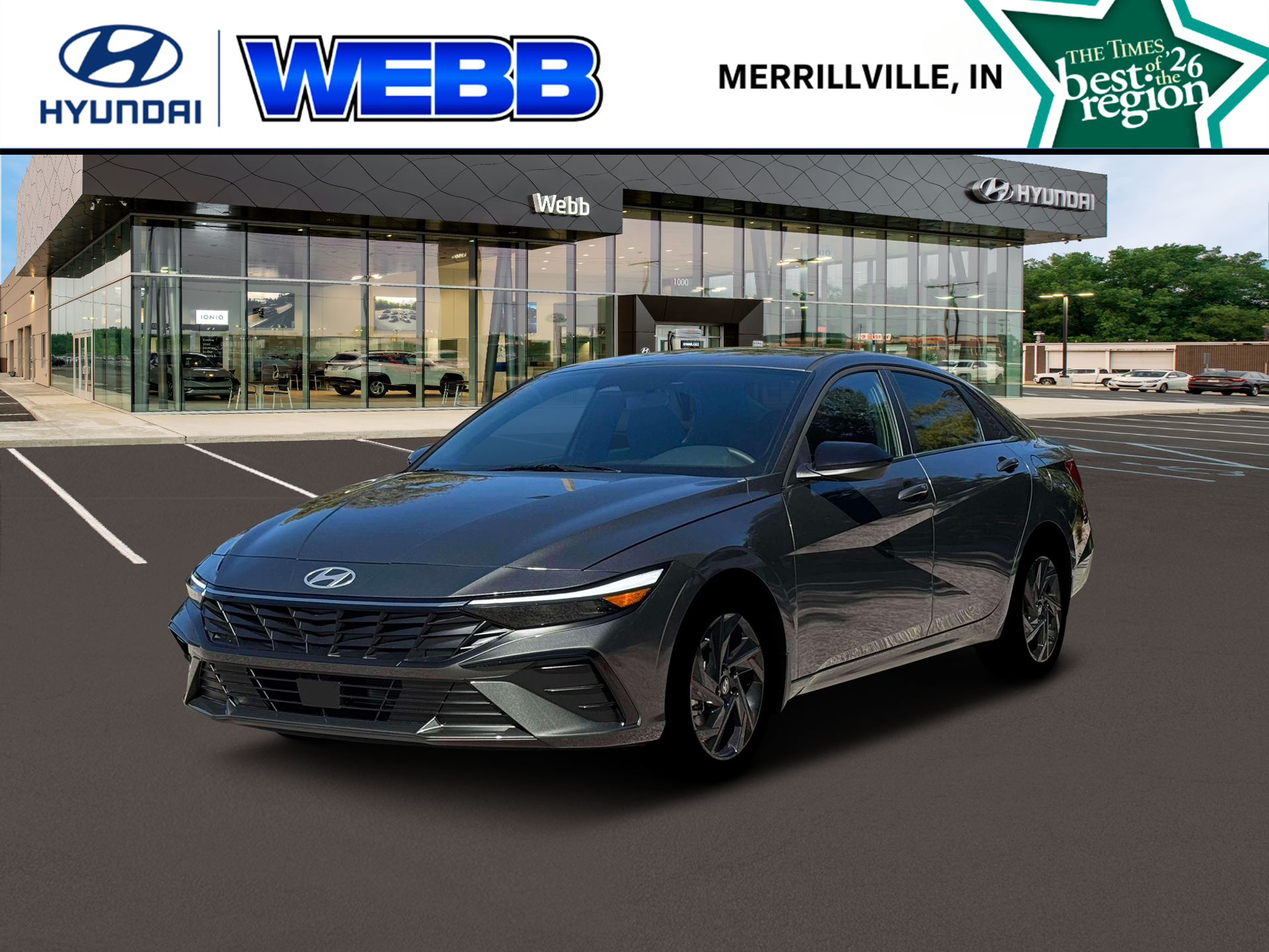 New 2026 Gray Hyundai SEL Sport image 1