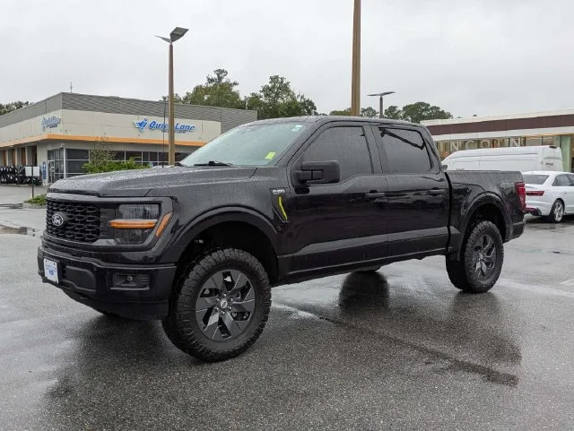 Certified Used 2025 Agate Black Metallic Ford STX image 8