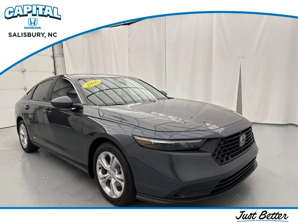 New 2026 Meteorite Gray Metallic Honda LX image 1