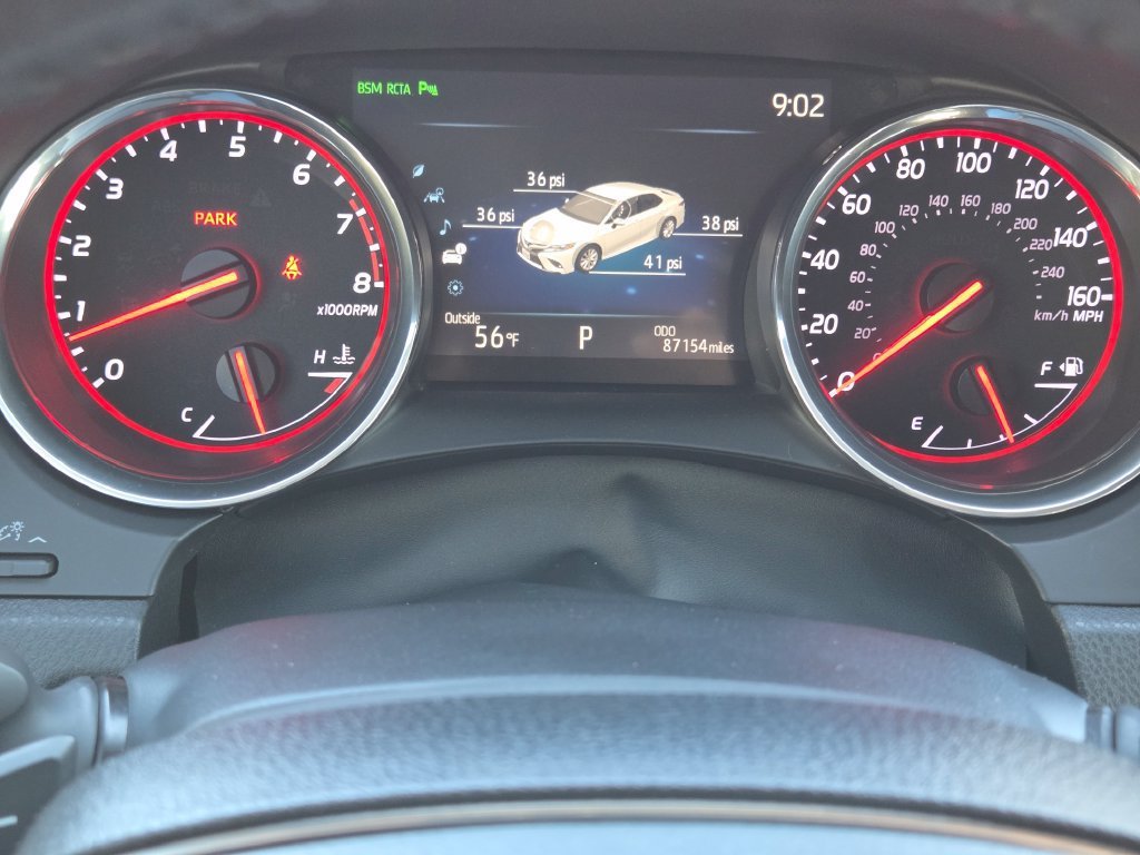 Used 2020 Wind Chill Pearl Toyota XSE V6 image 35