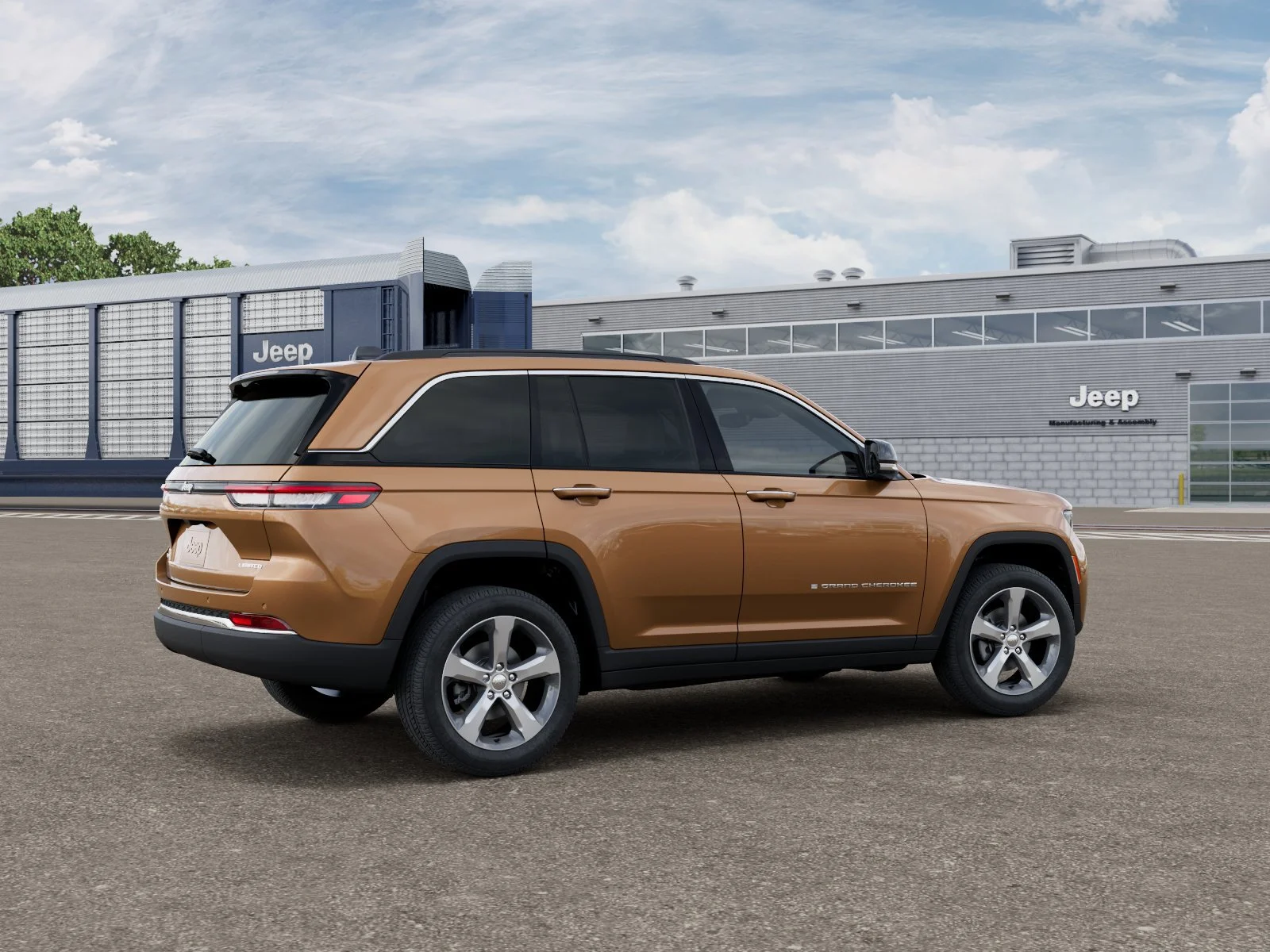 New 2026 Copper Shino Metallic Clear-Coat Exterior Paint Jeep Limited image 4