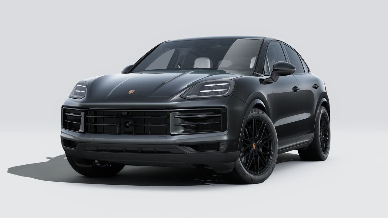 New 2026 Chromite Black Metallic Porsche Coupe image 1