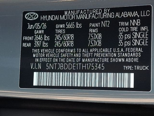 New 2026 Gray Hyundai SEL image 19