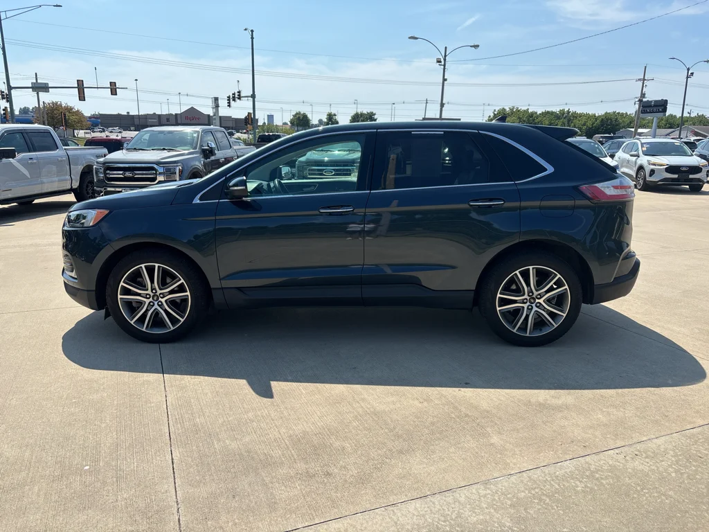 Used 2024 Stone Blue Metallic Ford Titanium image 2