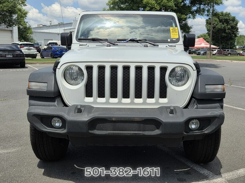 Used 2023 Bright White Clearcoat JEEP SPORT 4 DOOR 4X4 image 8
