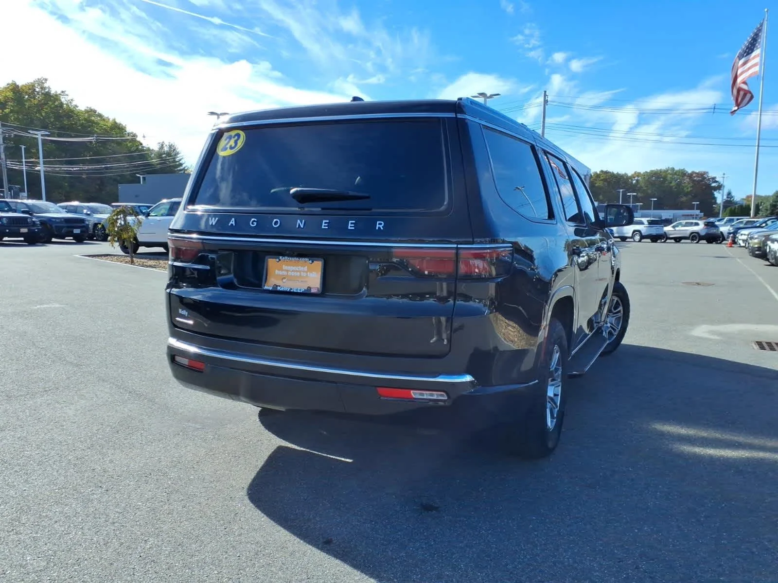 Certified Used 2023 Diamond Black Crystal Pearlcoat Jeep  image 8