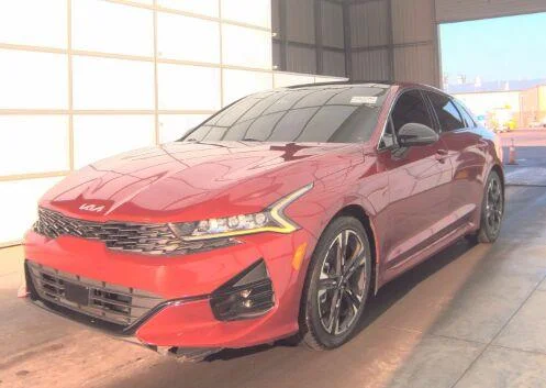 Used 2022 Passion Red Tintcoat Kia GT-Line image 1