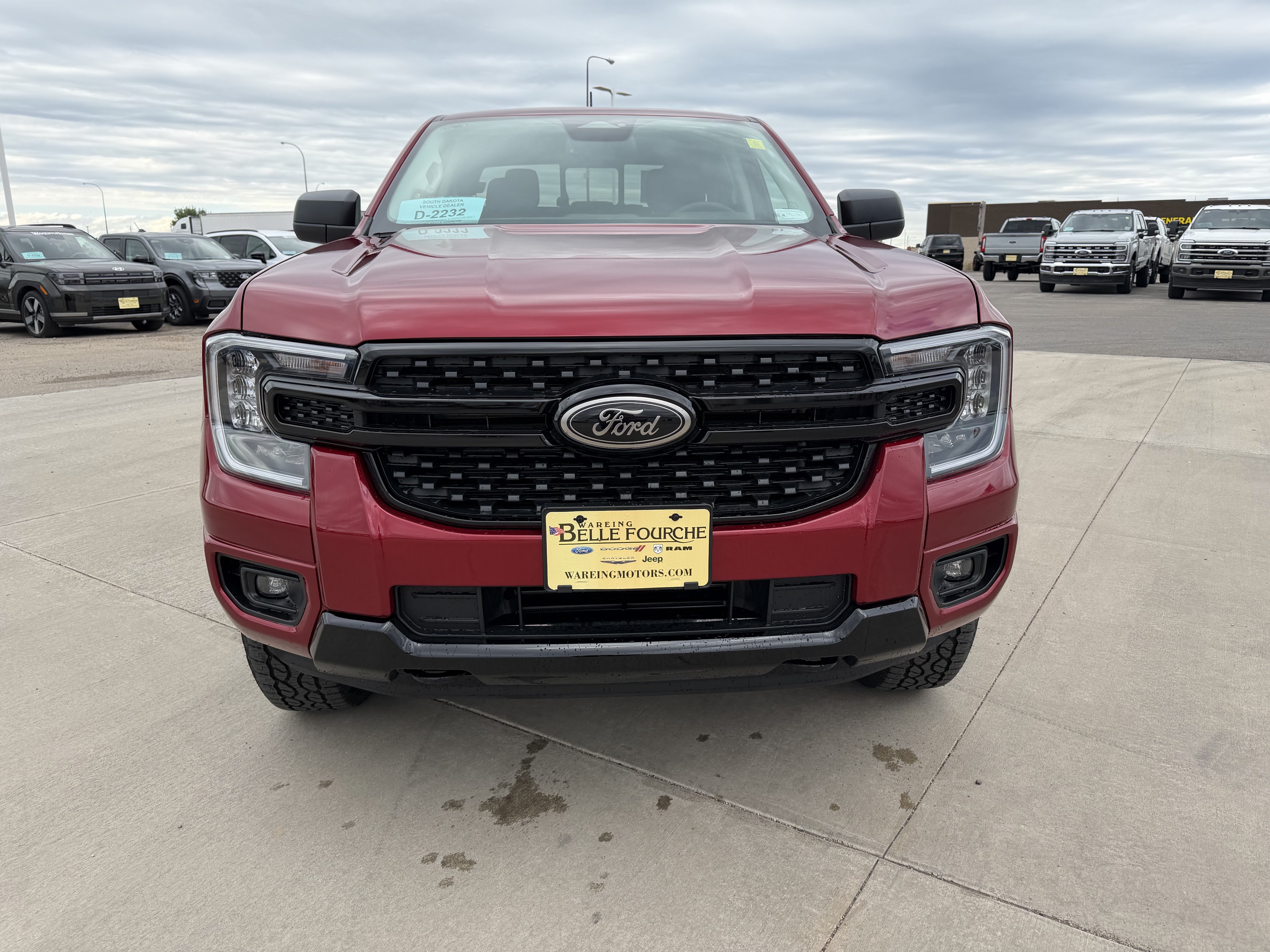 New 2026 Ruby Red Metallic Tinted Clearcoat Ford XLT image 2