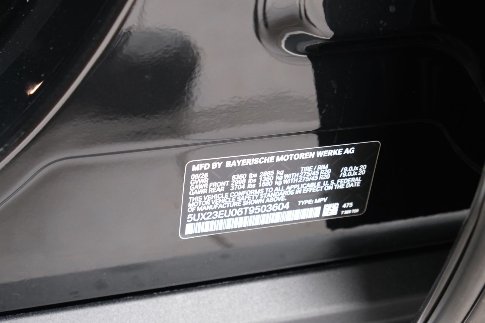 New 2026 Black Sapphire Metallic BMW xDrive40i image 52