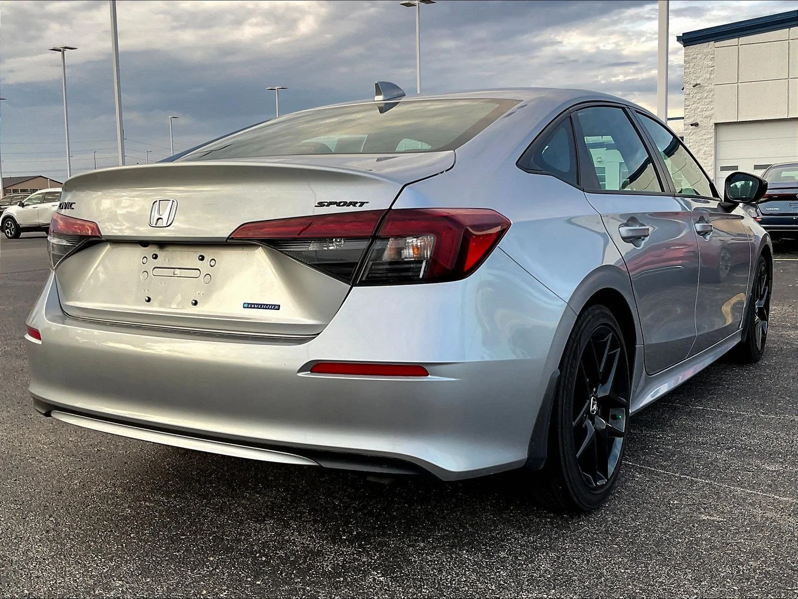 Certified Used 2026 Solar Silver Metallic Honda Sport image 2