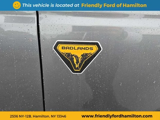 New 2025 Carbonized Gray Metallic Ford Badlands® image 9