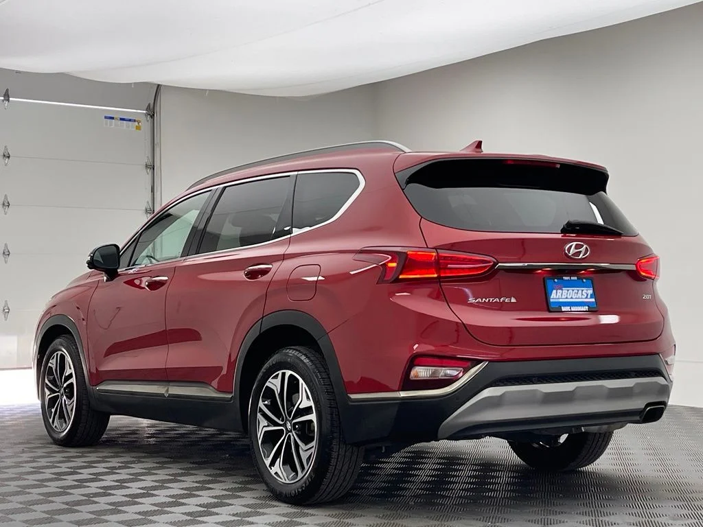 Used 2020 Scarlet Red Hyundai Limited image 12