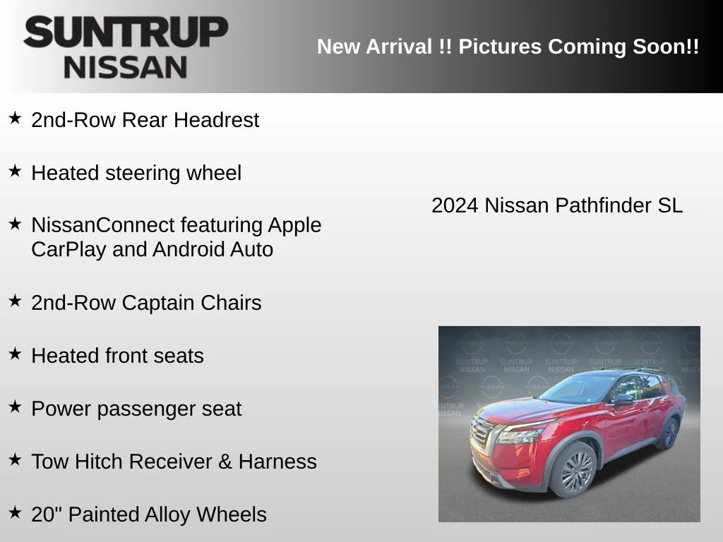 Used 2024 Red Nissan SL image 8