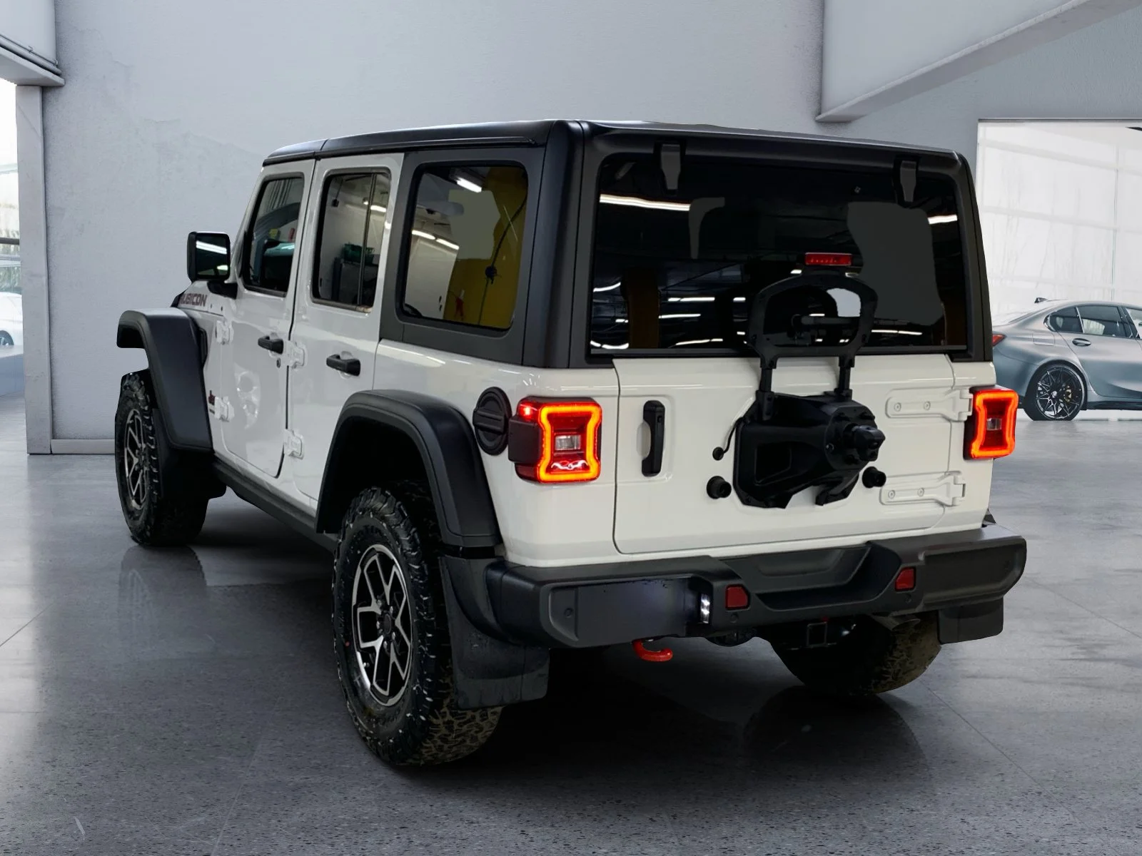 New 2026 Bright White Jeep Rubicon image 3