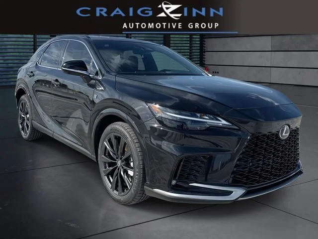Black (Caviar) 2026 Lexus RX 350 F SPORT Design AWD SUV / Crossover All-Wheel Drive